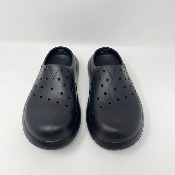 TOMS Alpargata Mallow Mule Womens 9/Mens 7 Molded Slip-On Black Eco EVA - Picture 6 of 9